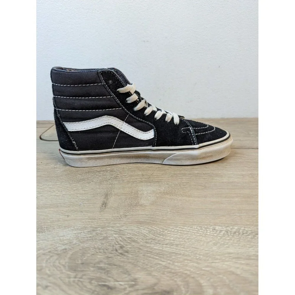 Vans Unisex Adult Black White 500714 Off The Wall SK8 Shoes Size M 5.5 / W 7 - Picture 6 of 9
